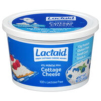 Lactaid Cottage Cheese, 100% Lactose Free, 4% Milkfat Min - 16 Ounce 