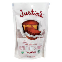 Justins Peanut Butter Cups, Organic, Milk Chocolate, Mini - 4.7 Ounce