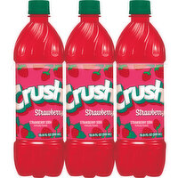 Crush Soda, Strawberry, 6 Pack - 6 Each 