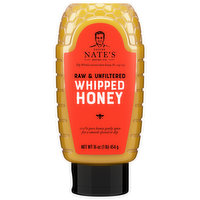 Nature Nate's Honey Co. Whipped Honey, Raw & Unfiltered, Maple - 16 Ounce