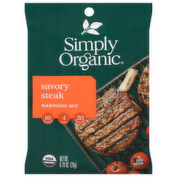 Simply Organic Marinade Mix, Savory Steak