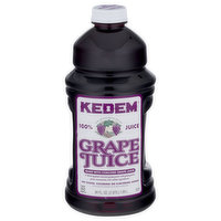 Kedem 100% Juice, Grape - 64 Ounce 