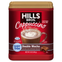 Hills Bros. Drink Mix, Sugar Free, Double Mocha - 12 Ounce 