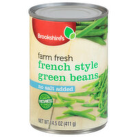 Brookshire's Farm Fresh Green Beans, No Salt Added