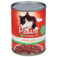 Paws Happy Life Cat Food, Mixed Grill, Classic - 13.2 Ounce 