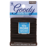 Goody Elastics, No-Metal, Brunette