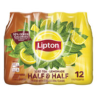 Lipton Lipton Half & Half Iced Tea Lemonade Flavor 16.9 Fl Oz 12 Count Bottle - 12 Each