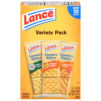 Lance Sandwich Crackers, Cream Cheese & Chives, Grilled Cheese, Peanut Butter & Honey, Variety Pack
