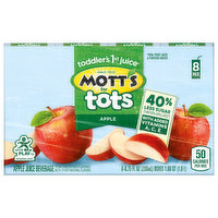 Mott's for Tots Juice Beverage, Apple - 8 Each 