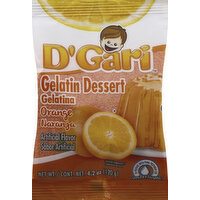 D'Gari Gelatin Dessert, Orange