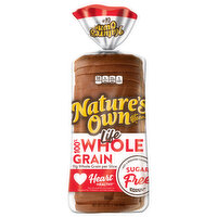 Nature's Own Bread, Sugar Free, 100% Whole Grain - 16 Ounce 