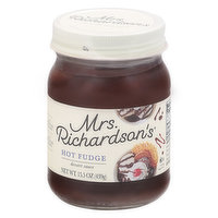 Mrs. Richardson's Dessert Sauce, Hot Fudge - 15.5 Ounce 