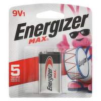 Energizer Batteries, Alkaline, 9V