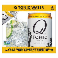 Q Tonic Water, Spectacular, 4 Pack - 4 Each 