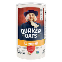 Quaker Oats Oats, 100% Whole Grain, Old Fashioned - 42 Ounce