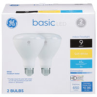 GE Light Bulbs, LED, Soft White, 8 Watts, 2 Pack - 2 Each 