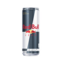 Red Bull Zero Sugar Energy Drink - 12 Fluid ounce 
