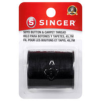 Singer Thread, Button & Carpet, 50 yd - 1 Each