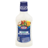 Kraft Dressing, Blue Cheese, Chunky - 16 Fluid ounce