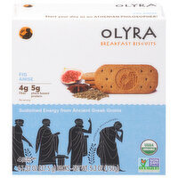 Olyra Breakfast Biscuits, Fig Anise