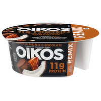 Oikos Yogurt & Mix-Ins, Nonfat, Coco Almond Chocolate, Remix