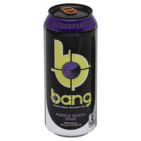 bang Brain and Body Fuel, Potent, Purple Guava Pear - 16 Ounce 