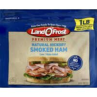 Land O Frost Ham, Natural Hickory, Smoked - 16 Ounce 