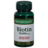 Nature's Bounty Biotin, 10,000 mcg, Rapid Release Softgels