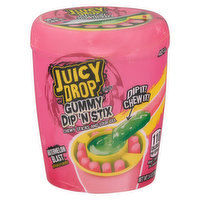 Juicy Drop Candy, Gummy Dip 'N Stick, Blue Rebel, Age 4+ - 3.4 Ounce 