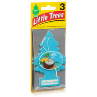 Little Trees Air Freshener, Caribbean Colada - 3 Each 