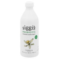 Siggi's Drinkable Yogurt, Vanilla, Nonfat, Probiotic