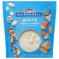 Ghirardelli White Melting Wafers, Vanilla Flavored - 10 Ounce 