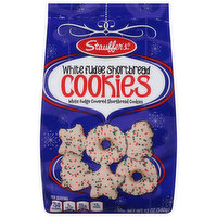 Stauffer's Cookies, White Fudge Shortbread - 12 Ounce 