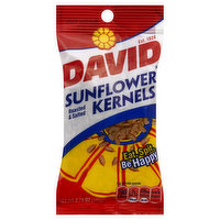 David Sunflower Kernels, Roasted & Salted - 3.75 Ounce 