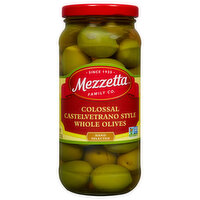 Mezzetta Olives, Colossal, Castelvetrano Style, Whole - 10 Ounce 