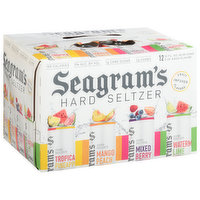 Seagram's Hard Seltzer, Assorted - 12 Each 