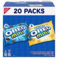 Oreo OREO Mini Mix Sandwich Cookies Variety Pack, 20 Snack Packs - 20 Ounce 