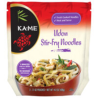 Ka-Me Noodles, Stir-Fry, Udon - 2 Each 