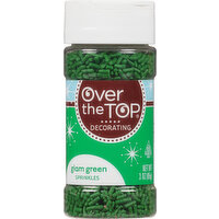 Over the Top Sprinkles, Glam Green - 3 Ounce 