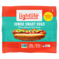 Lightlife Hot Dogs, Plant-Based