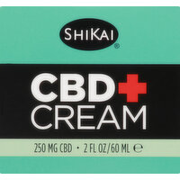 ShiKai CBD + Cream, 250 mg - 2 Ounce 