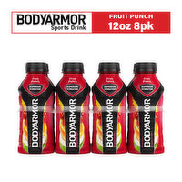 BODYARMOR Sports Drink Fruit Punch, 8 Ct - 12 Fluid ounce 