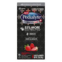 Pedialyte Pedialyte AdvancedCare Plus Electrolyte Powder, with 33% More Electrolytes and PreActiv Prebiotics, Strawberry Freeze, Electrolyte Drink Powder Packets, 0.6 oz, 6 Count - 3.6 Ounce
