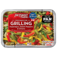 Pictsweet Farms Vegetable, for Grilling, Asparagus, Sweet Peppers & Onions