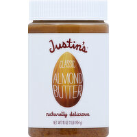 Justin's Almond Butter, Classic - 16 Ounce 