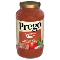 Prego Italian Sauce, Flavored with Meat - 24 Ounce 