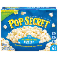 Pop-Secret Popcorn, Premium, Homestyle Butter - 6 Each 