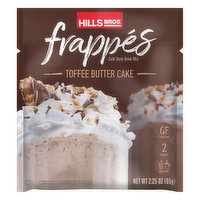 Hills Bros. Frappes Toffee Butter Cake Cafe Style Drink Mix - 2.25 Ounce 