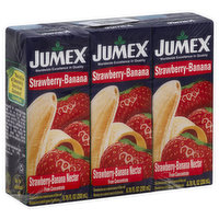 Jumex Nectar, Strawberry-Banana - 3 Each 