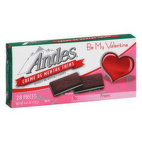 Andes Creme De Menthe, Thins - 28 Each